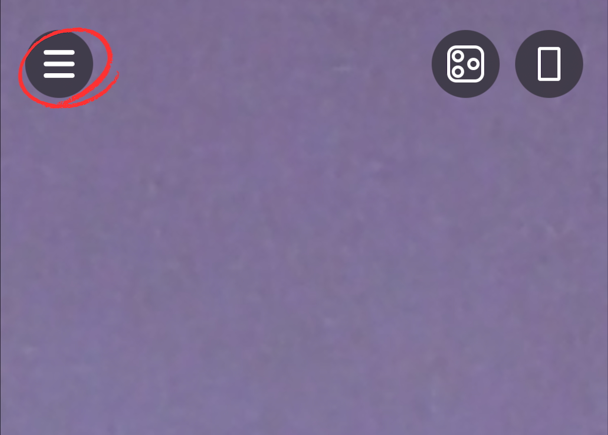 Kliknij i rozwiń menu w lewym górnym rogu